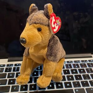 Vintage 2000 Sarge dog Ty Beanie baby